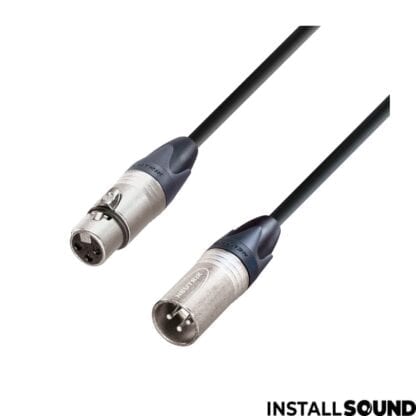 Mikrofon kabel 10 meter XLR til XLR fra Adam Hall Cables K5 MMF 1000