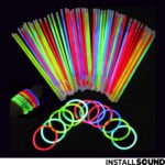 Knæklys - Glowstick armbånd 100. stk +89.00 kr.