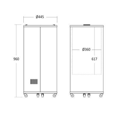 Scandomestic model TK66BE